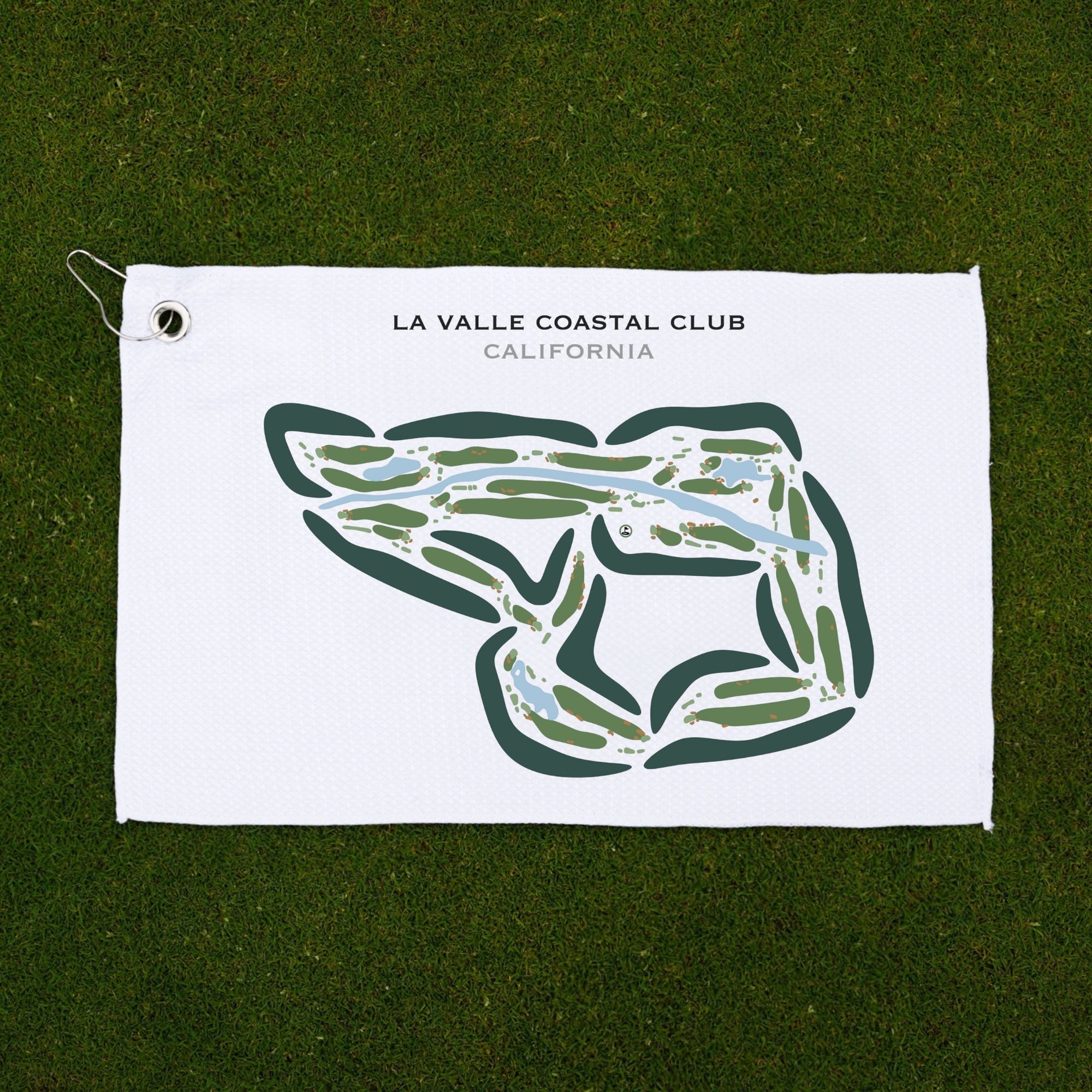 La Valle Coastal Club, California - Printed Golf Courses