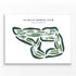 La Valle Coastal Club, California - Printed Golf Courses