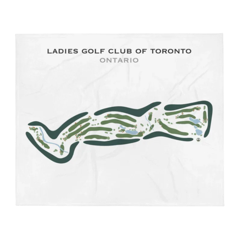 Ladies' Golf Club of Toronto, Canada - Printed Golf Course