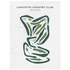 Lafayette Country Club, Indiana - Printed Golf Courses