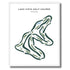 Lago Vista Golf Course, Texas - Printed Golf Courses
