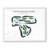 Laguna Lake Golf Course, California - Printed Golf Courses