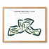 Laguna Seca Golf Club, California - Printed Golf Courses