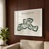 Laguna Seca Golf Club, California - Printed Golf Courses