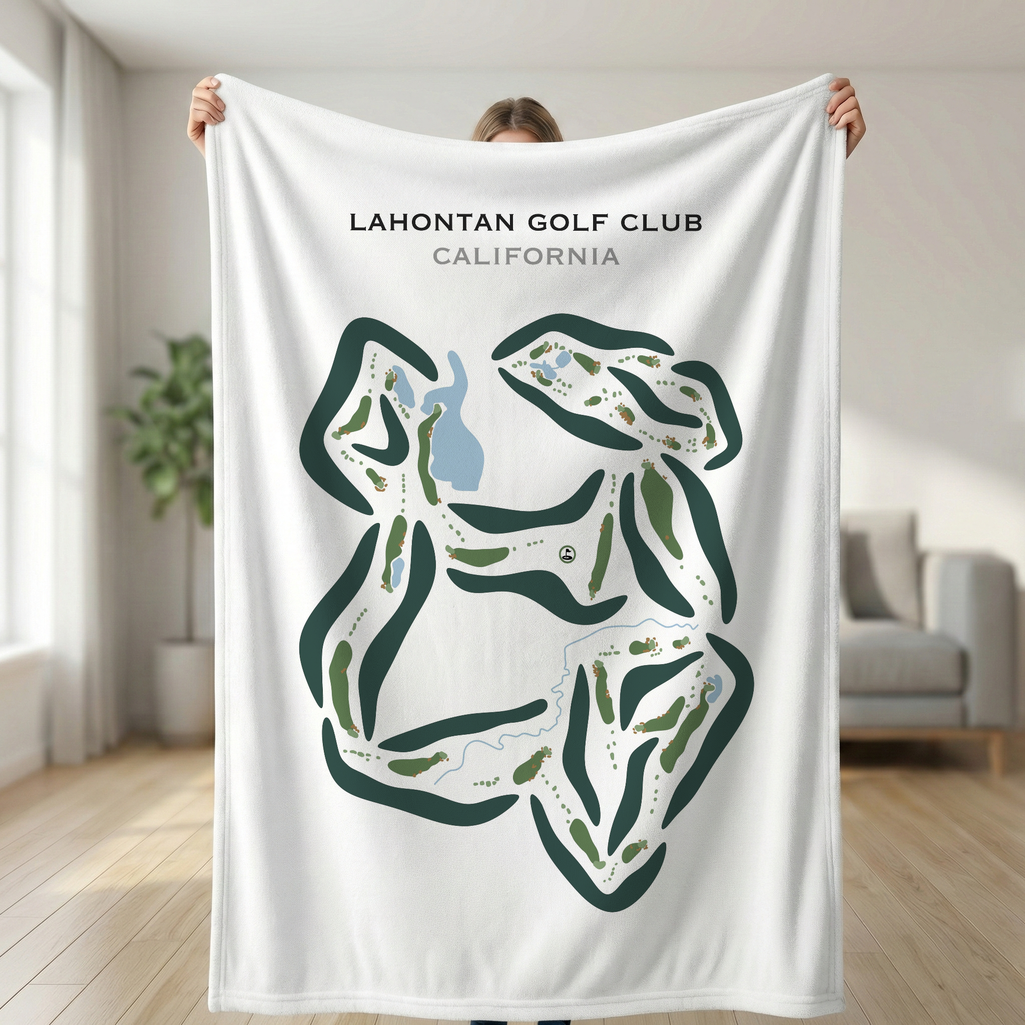 Lahontan Golf Club, California - Printed Golf Courses