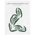 Lake Almanor Country Club, California - Printed Golf Courses