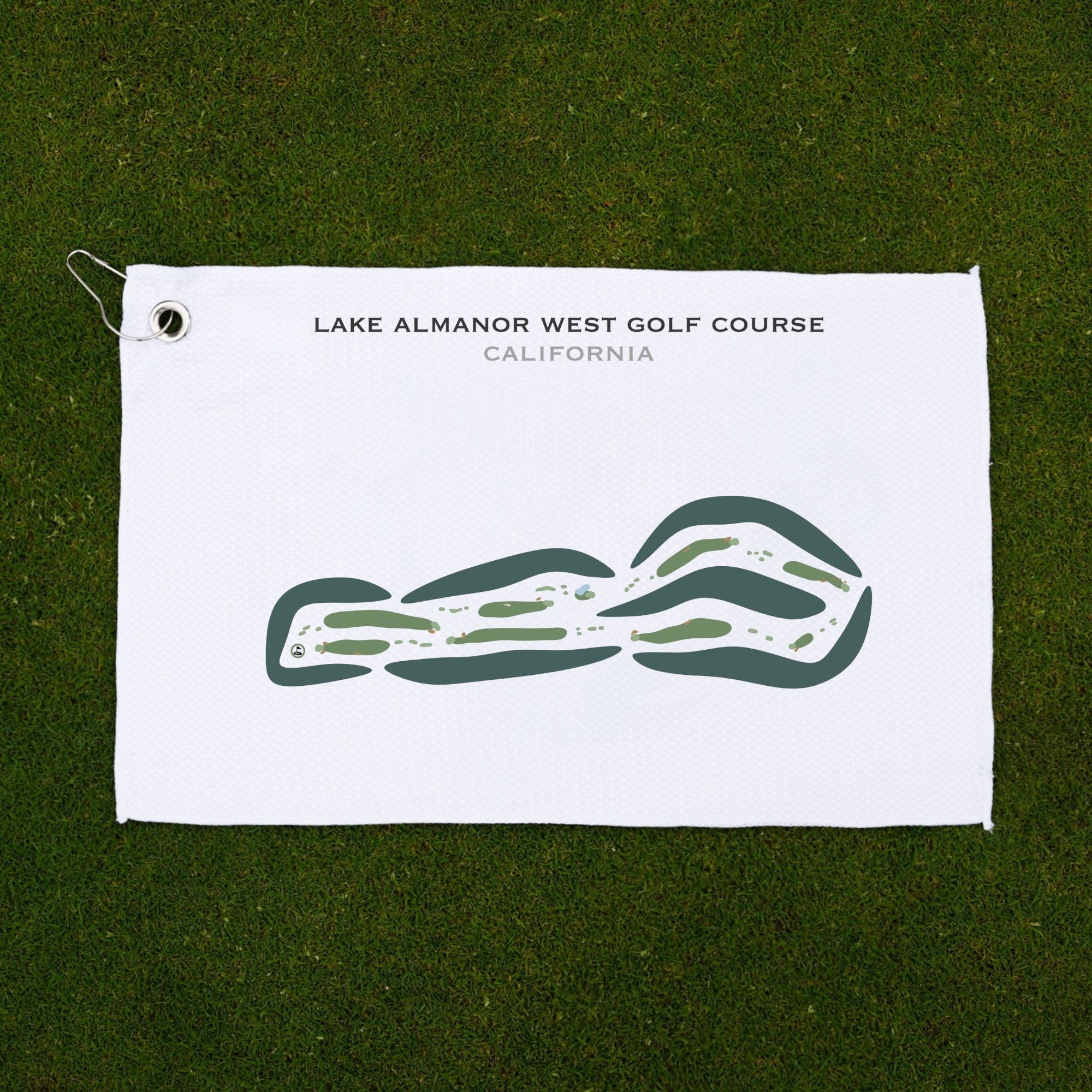 Lake Almanor West Golf Course, California - Printed Golf Courses