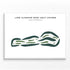 Lake Almanor West Golf Course, California - Printed Golf Courses