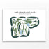 Lake Arthur Golf Club, Pennsylvania - Printed Golf Courses