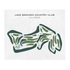 Lake Bracken Country Club, Illinois - Printed Golf Courses