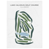 Lake Calhoun Golf Course, Illinois - Printed Golf Courses