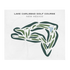 Lake Carlsbad Golf Course, New Mexico - Printed Golf Courses