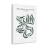 Lake Carroll Golf Course, Illinois - Printed Golf Course