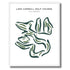 Lake Carroll Golf Course, Illinois - Printed Golf Course