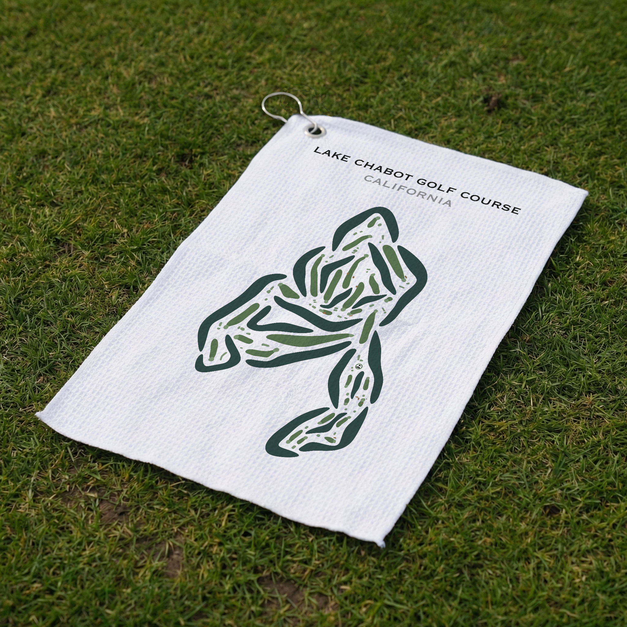 Lake Chabot Golf Course, California - Printed Golf Courses