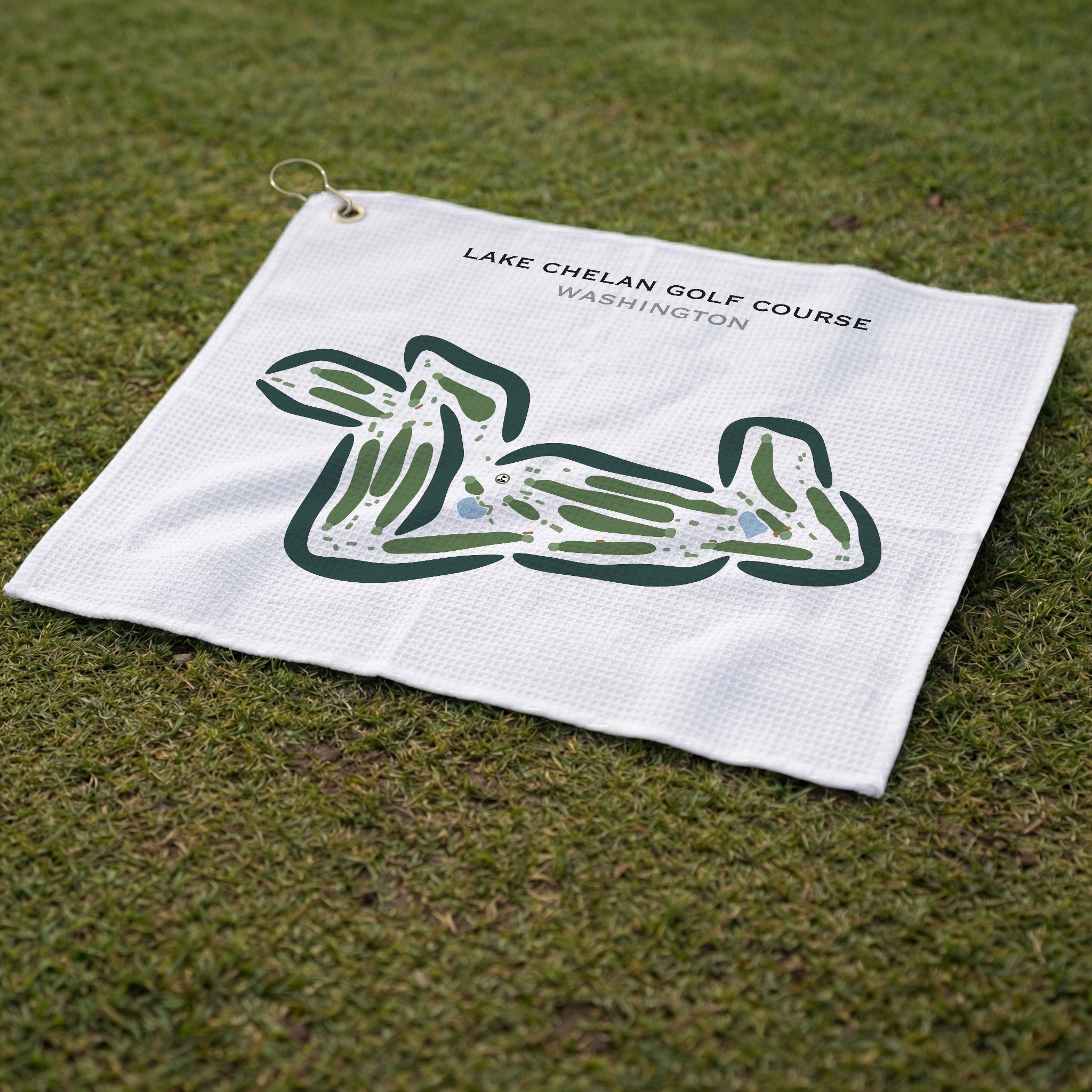 Lake Chelan Golf Course, Washington - Printed Golf Courses