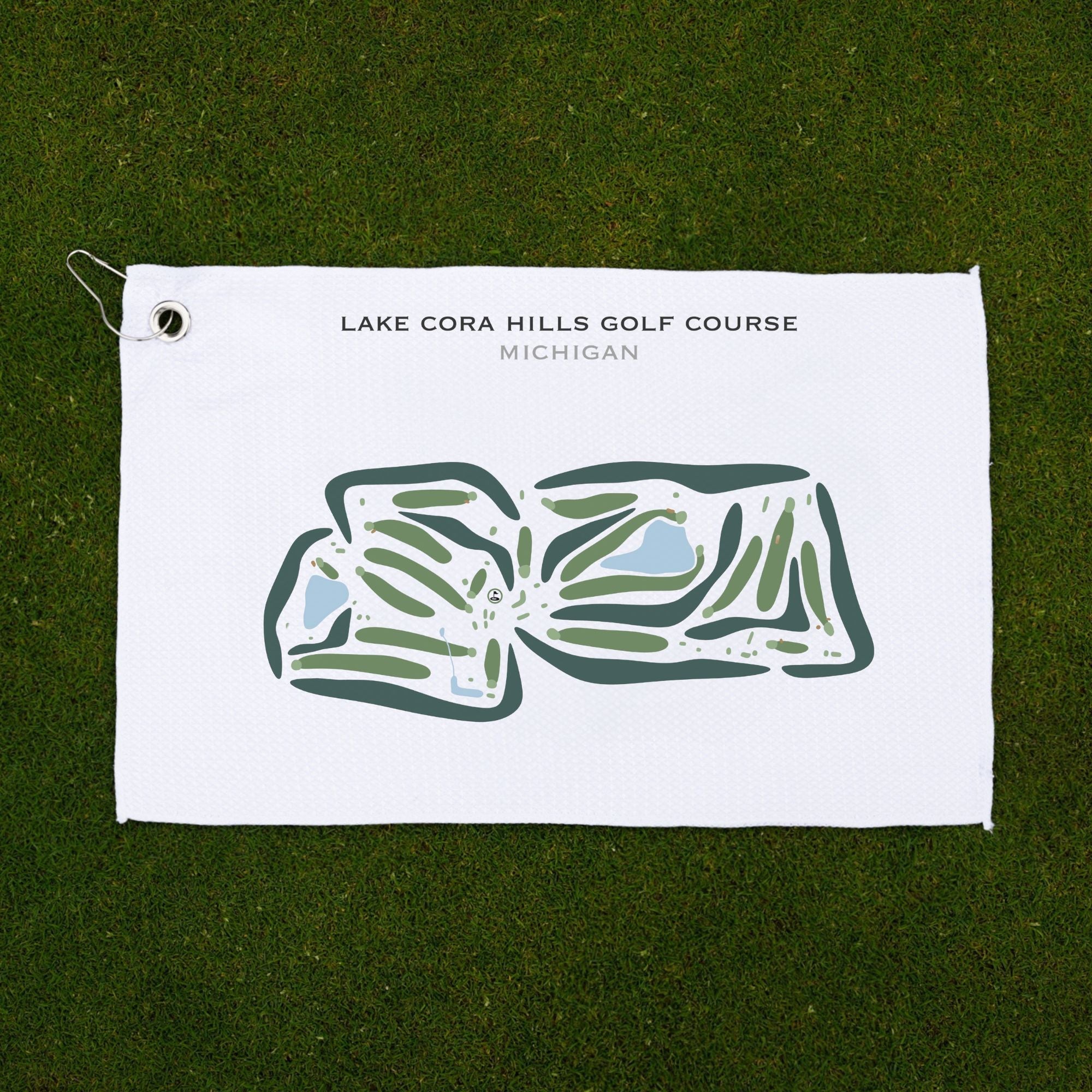 Lake Cora Hills Golf Course, Michigan - Printed Golf Courses