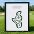 Lake Course at Mountain Gate Country Club, California - Printed Golf Courses
