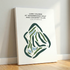 Lake Course at Woodbridge Golf & Country Club, California - Printed Golf Courses