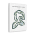 Lake Estates Golf Course, Texas - Printed Golf Courses