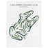 Lake Forest Country Club, Missouri - Printed Golf Courses