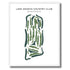 Lake Geneva Country Club, Wisconsin - Printed Golf Course