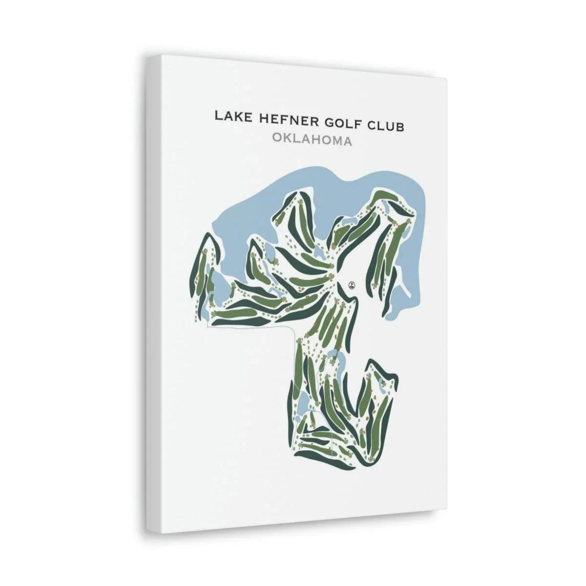 Lake Hefner Golf Club, Oklahoma - Printed Golf Courses