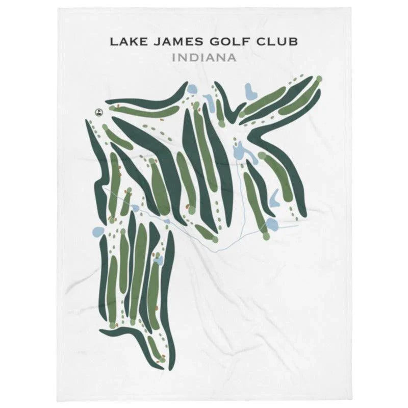 Lake James Golf Club, Indiana - Printed Golf Courses