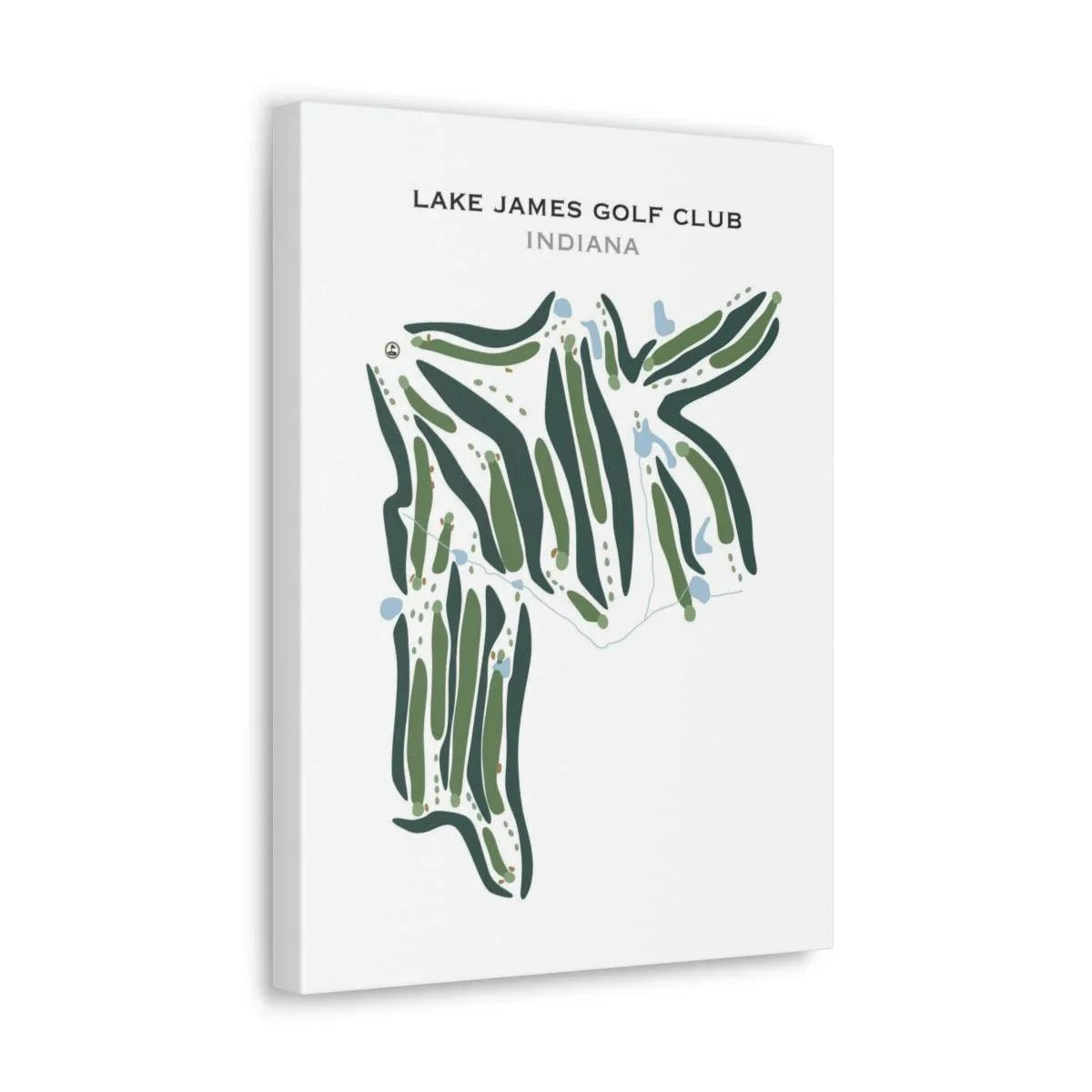 Lake James Golf Club, Indiana - Printed Golf Courses