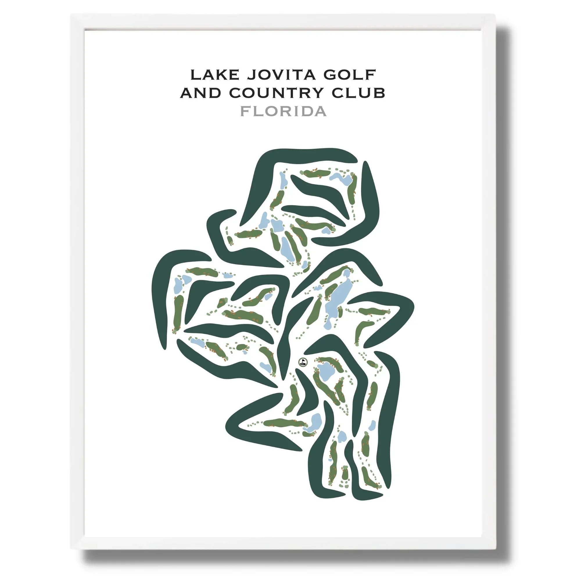 Lake Jovita Golf & Country Club, Florida - Printed Golf Courses