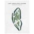 Lake Lorain Golf Course, Pennsylvania - Printed Golf Courses