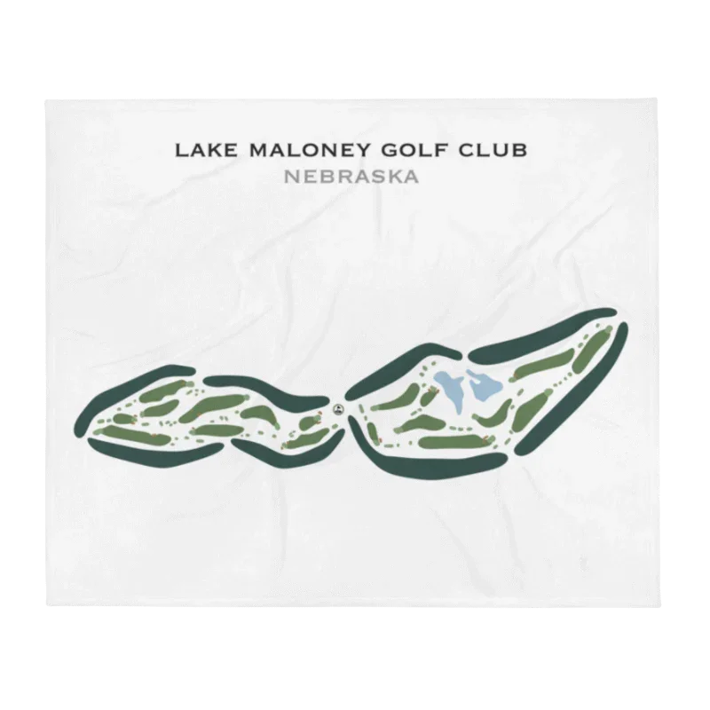 Lake Maloney Golf Club, Nebraska - Printed Golf Courses