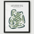 Lake Merced Golf & Country Club, California - Printed Golf Courses
