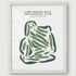 Lake Merced Golf & Country Club, California - Printed Golf Courses