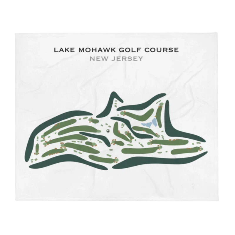 Lake Mohawk Golf Course, New Jersey - Printed Golf Course