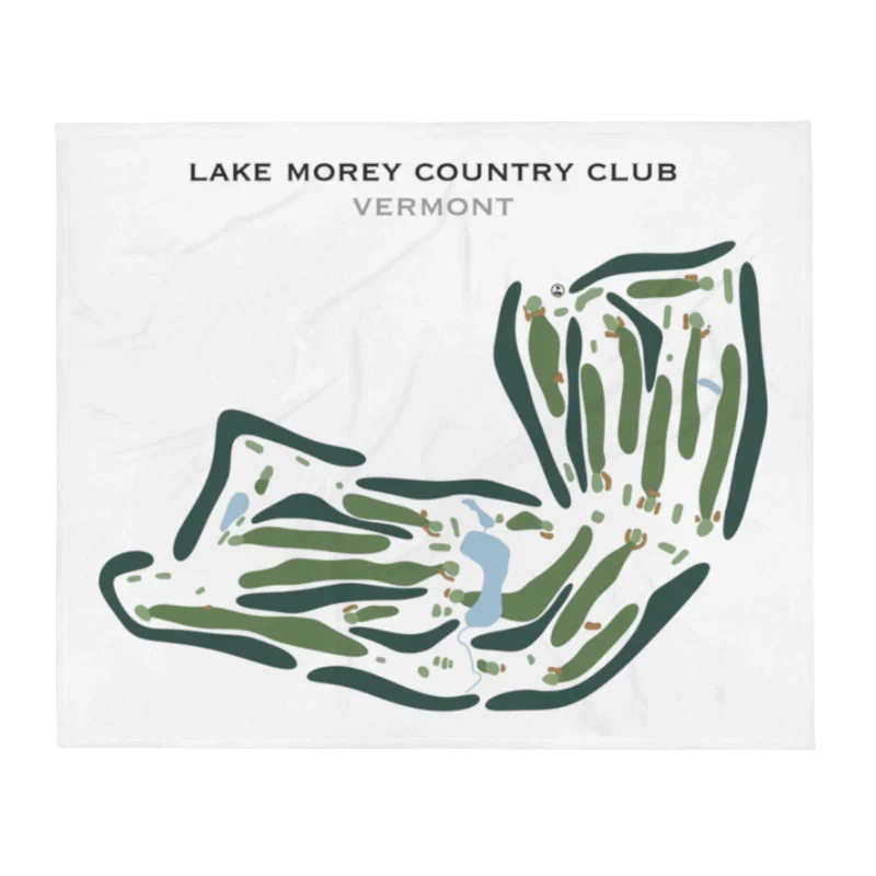 Lake Morey Country Club, Vermont - Printed Golf Course