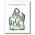 Lake Ripley Country Club - Golf Course, Wisconsin - Printed Golf Courses