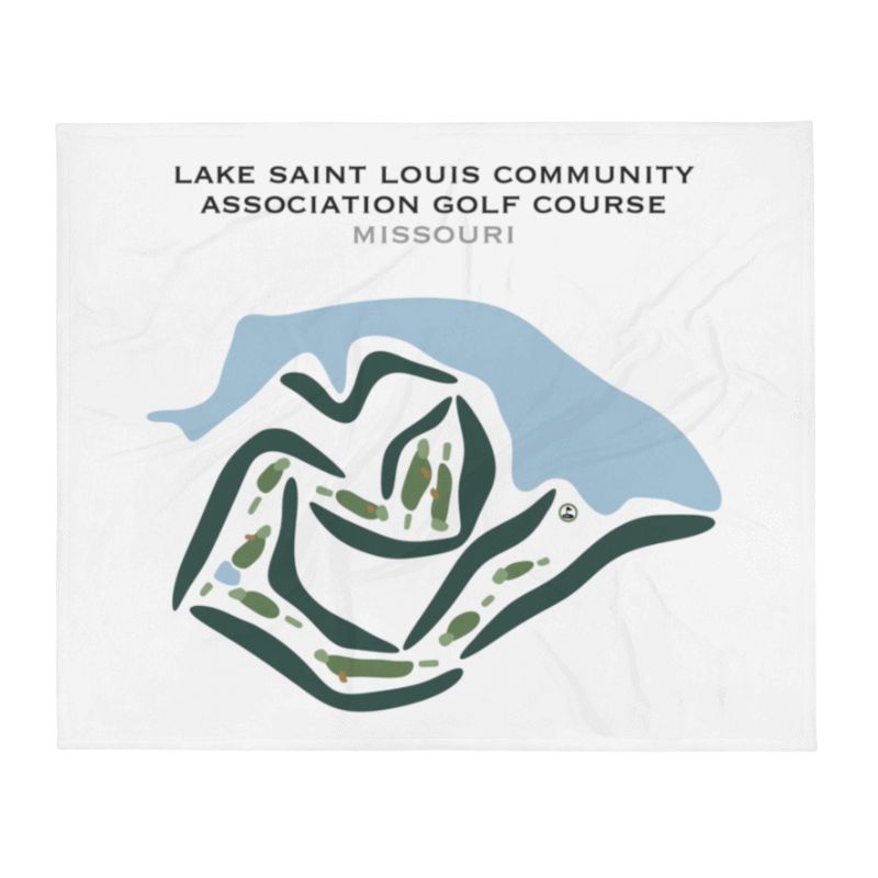 Lake Saint Louis Community Association Golf Course, Missouri- Printed Golf Courses