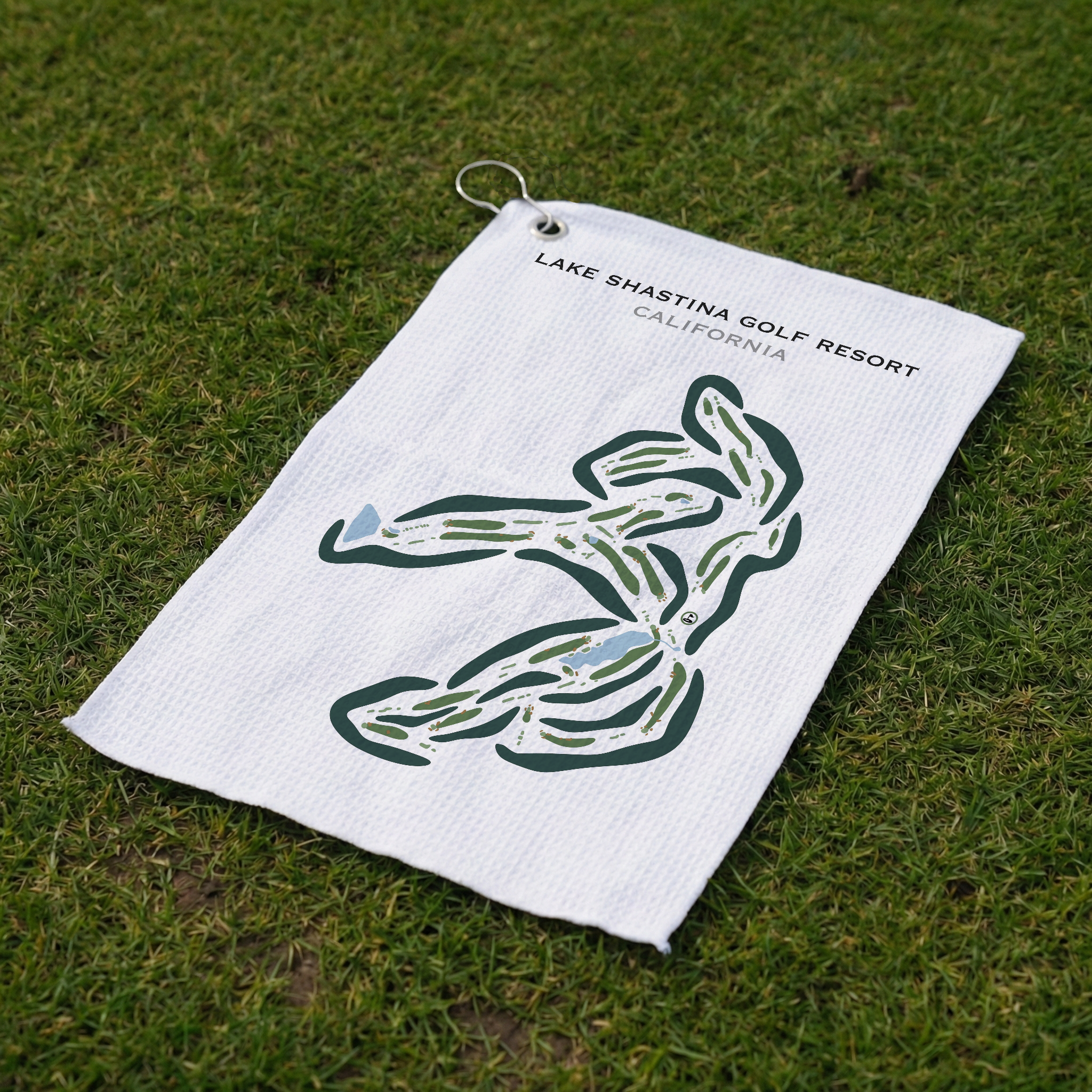 Lake Shastina Golf Resort, California - Printed Golf Courses