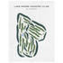 Lake Shore Country Club, Illinois - Printed Golf Courses