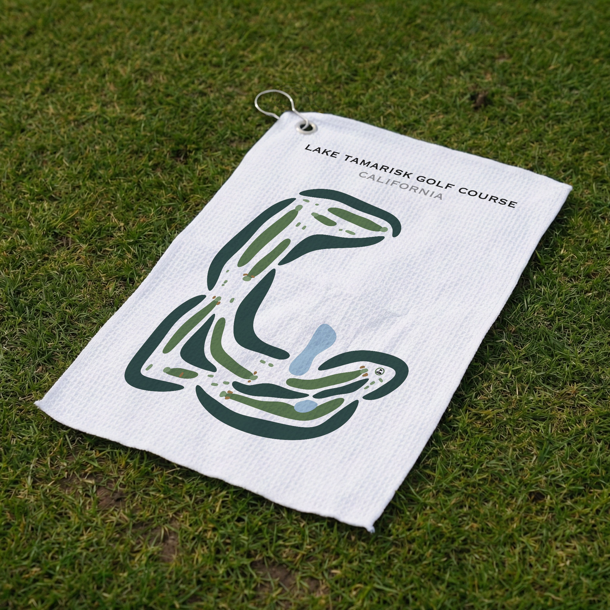 Lake Tamarisk Golf Course, California - Printed Golf Courses