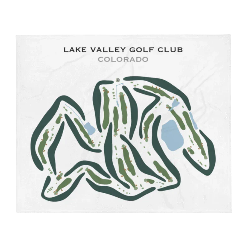 Lake Valley Golf Club, Colorado - Printed Golf Courses