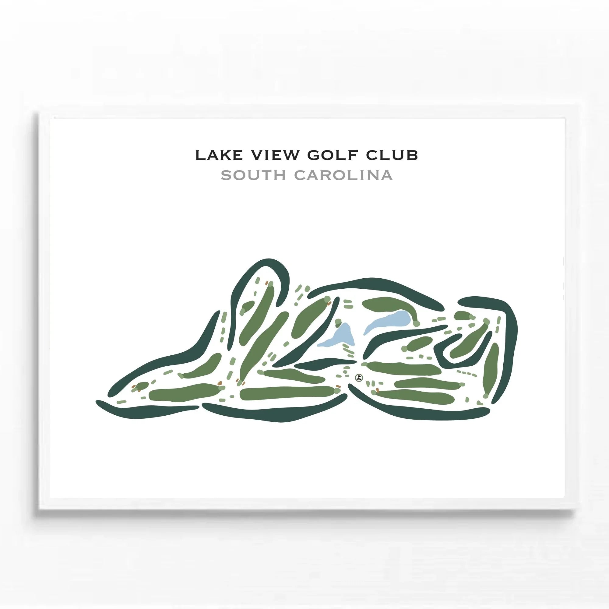 Lakeview Golf Club, South Carolina - Printed Golf Courses