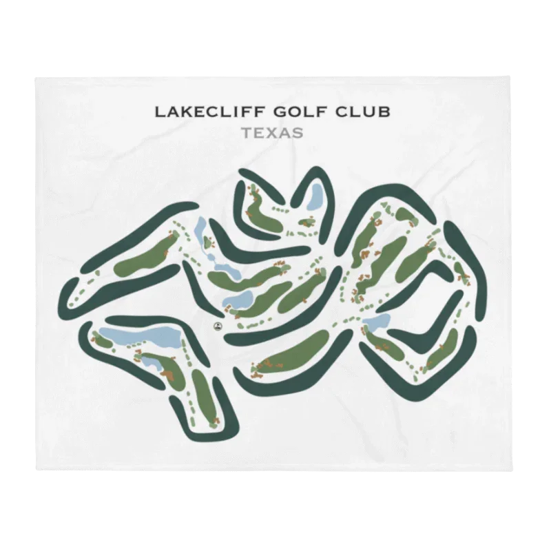 Lakecliff Golf Club, Texas - Printed Golf Courses
