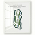 Lakes Course at Blacklake Golf Course, California - Printed Golf Courses