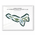 Lakes Course at Fairbanks Ranch Country Club, California - Printed Golf Courses