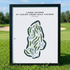 Lakes Course at Indian Creek Golf Course, Texas - Printed Golf Courses