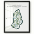 Lakes Course at Indian Creek Golf Course, Texas - Printed Golf Courses