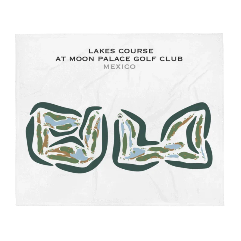 Lakes Course at Moon Palace Golf Club, Mexico - Printed Golf Courses