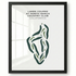 Lakes Course at North Ranch Country Club, California - Printed Golf Courses